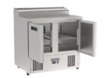 Proex 2 Door Topping Salad Prep Fridge 257L-PS200 - Image 2