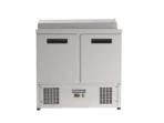 Proex 2 Door Topping Salad Prep Fridge 257L-PS200 - Image 4