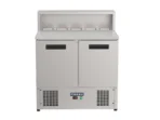 Proex PS900 2-Door Refrigerated Pizza Prep Counter – 240L - Image 6